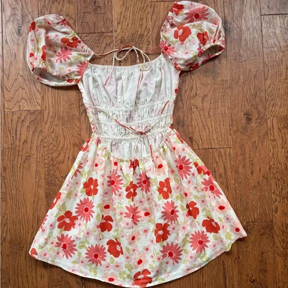 Sabo Skirt Darling Floral Mini Dress Womens Size S - Picture 8 of 11